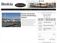 Tablet Screenshot of beniciamagazine.com